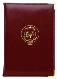 Padded Vinyl Ziparound Binder